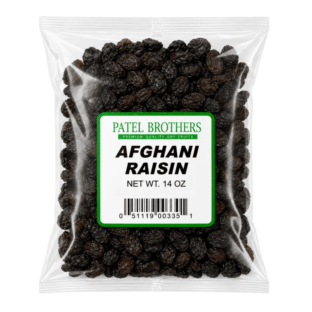 Patel Brothers Afghani Black Raisins 14 oz buy online USA