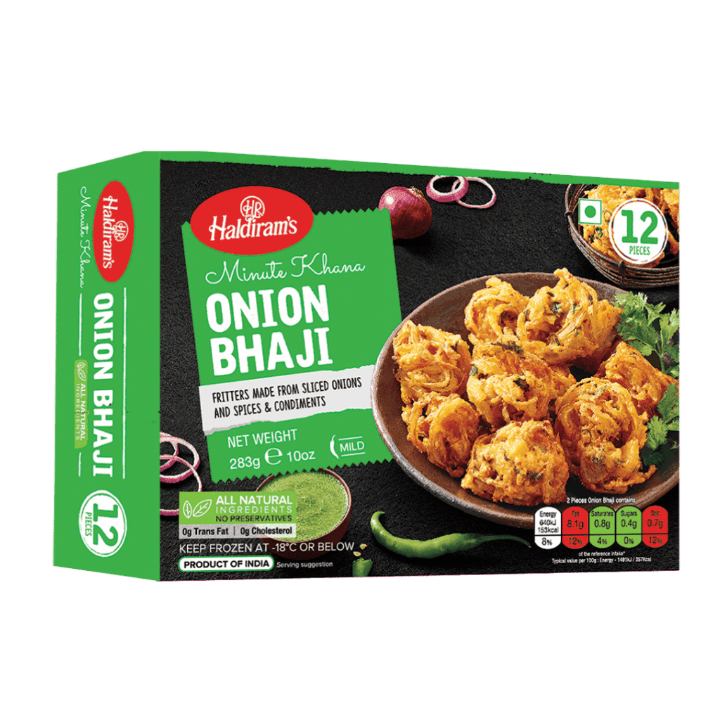 Haldiram's Onion Bhaji 12 pcs/283 g buy online USA