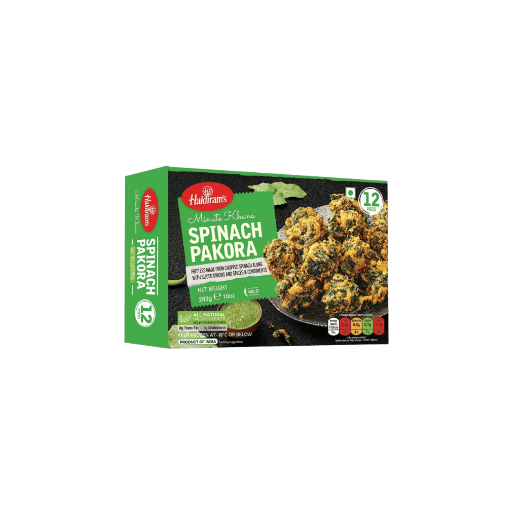 Haldiram's Spinach Pakora 12 pcs buy online USA